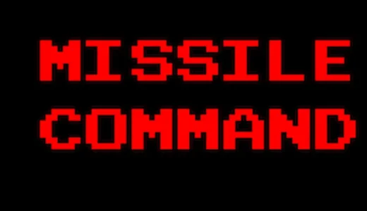 アーケード版『ミサイルコマンド』トラックボール操作で都市を防衛せよ