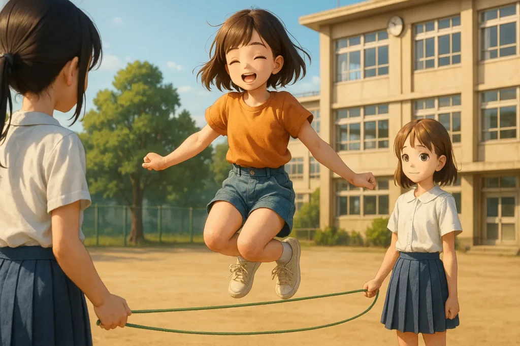 ゴム跳び