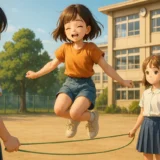 昭和の校庭遊び『ゴム跳び』が令和で進化して復活！