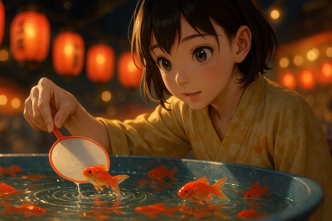 日本の夏祭りを彩る伝統遊戯『金魚すくい』の歴史と魅力 | フリックファン