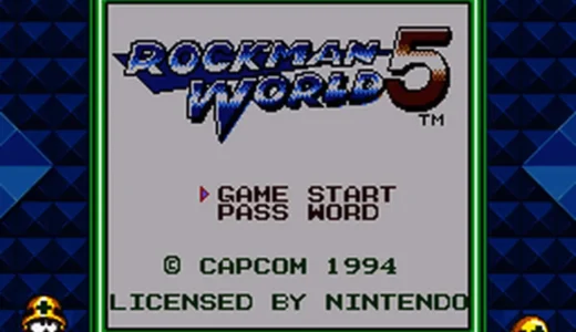ゲームボーイ版『ロックマンワールド5』宇宙を舞台にした集大成的傑作
