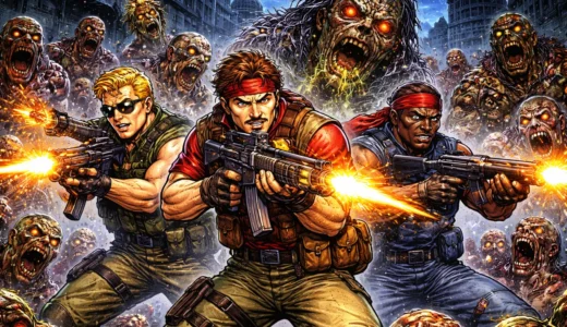 AC版『ビーストバスターズ』3人同時プレイが切り拓いたホラーSTGの金字塔