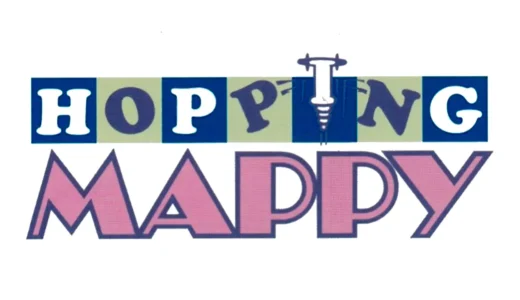 AC版『ホッピングマッピー』縦横無尽な跳躍で挑む警官ネズミの冒険