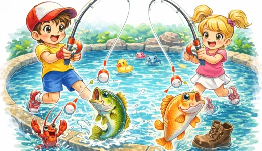 AC版『つりぼり大会』リールの手応えが家族を虜にした名作釣りゲーム