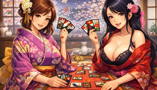 AC版『AV花札 花のあげまん』雀卓ならぬ「札」で挑む美麗ドットの誘惑