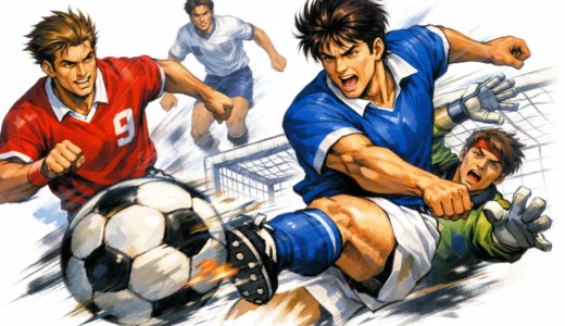 アーケード版『テクモワールドサッカー’95』爆速展開でゴールを奪え