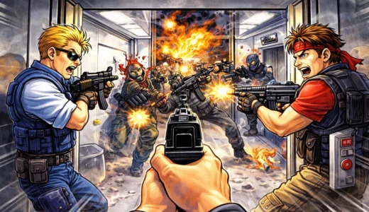 AC版『エレベーターアクション デスパレード』扉が動く究極の没入感