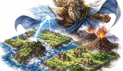 ゲームボーイ版『ポピュラス』で世界を創れ！伝説のゴッドゲーム