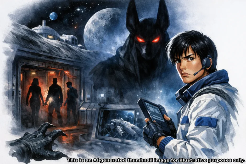 月面のアヌビス